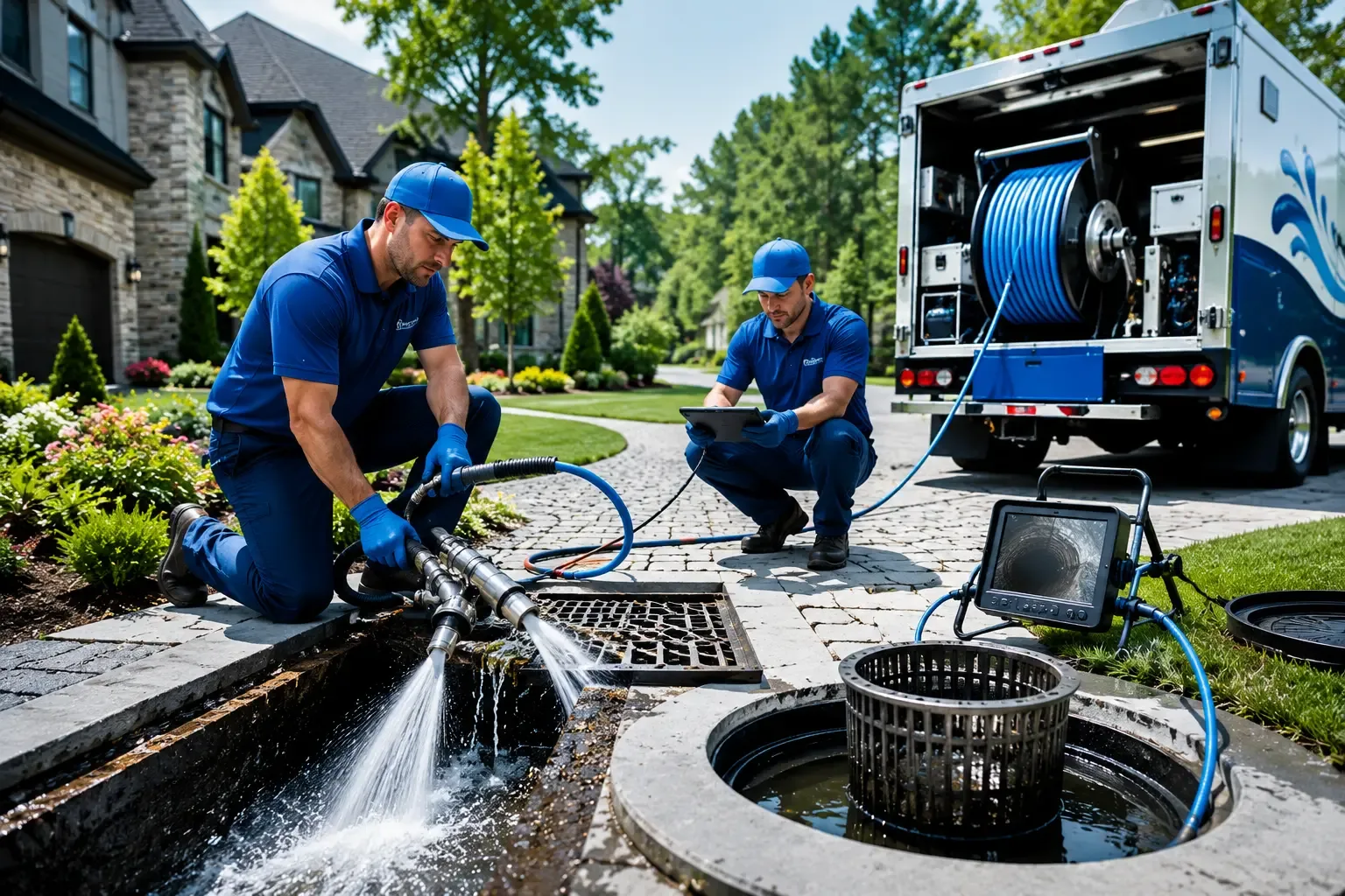Local outdoor drain cleaning professionals in Carson, MS